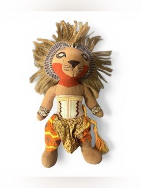 Disney's The Lion King Broadway Musical SIMBA Plush Toy 10" Doll